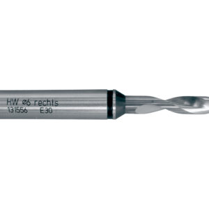 Clamex CNC Broca, HW (metal duro), Ø6mm, tija Ø10x65 mm, L 100 mm