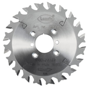 Sierra para patchmaker, Variocut, HW (metal duro), Ø100x2,4xØ22 mm, Z20, NL 4