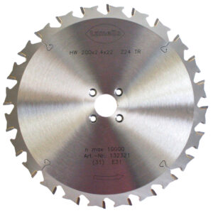 Tanga Delta sierra, HW (metal duro), FWF, Ø200x2.4xØ22 mm, Z24, NL 4