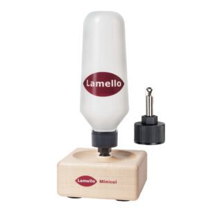 Minicol aplicador de cola, incl. boquilla de plástico p. aplicación en lados