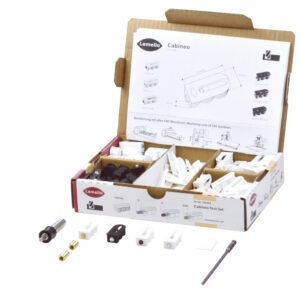 set de prueba Cabineo, en caja de cartón