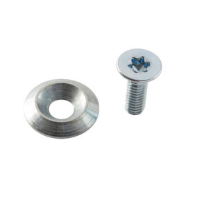 Tornillo avellanado con arandela, para Top20, 4x12 mm