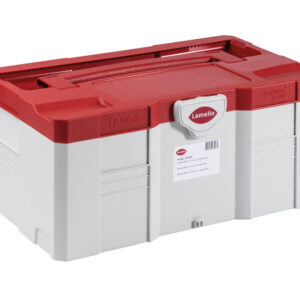 Systainer MIDI tamaño III,T-loc, gris claro, rojo chimenea, para Tanga DX200