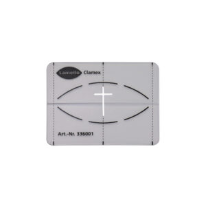 Clamex plantilla de marcado, 80x60mm; PP 0,8mm
