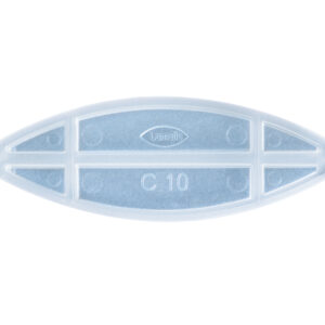 C10 galleta plástica