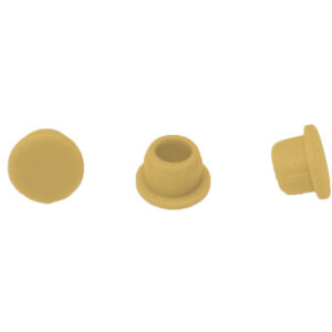 Clamex tapones, 100 unidades, RAL 1014 marfil, pino