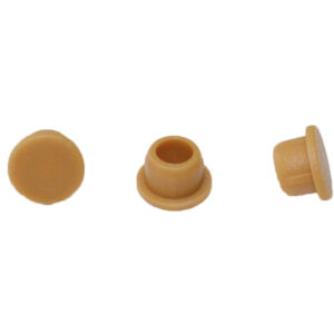 Clamex tapones, 100 unidades, RAL 1011 beige pardo, haya