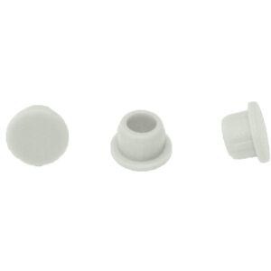 Clamex tapones, 100 unidades, RAL 9002 blanco grisâceo