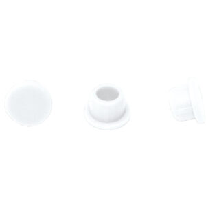 Clamex tapones, 500 unidades, RAL 9010 blanco puro