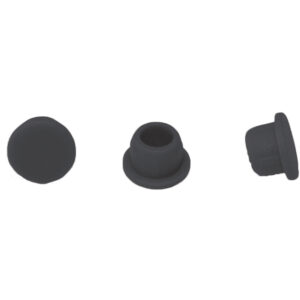 Clamex tapones, 500 unidades, RAL 9011 negro grafito